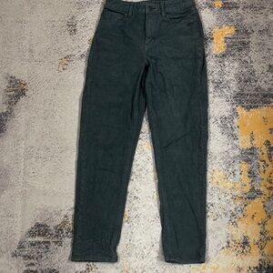 American Eagle Outfitters Dark Green Cropped Chino Pants